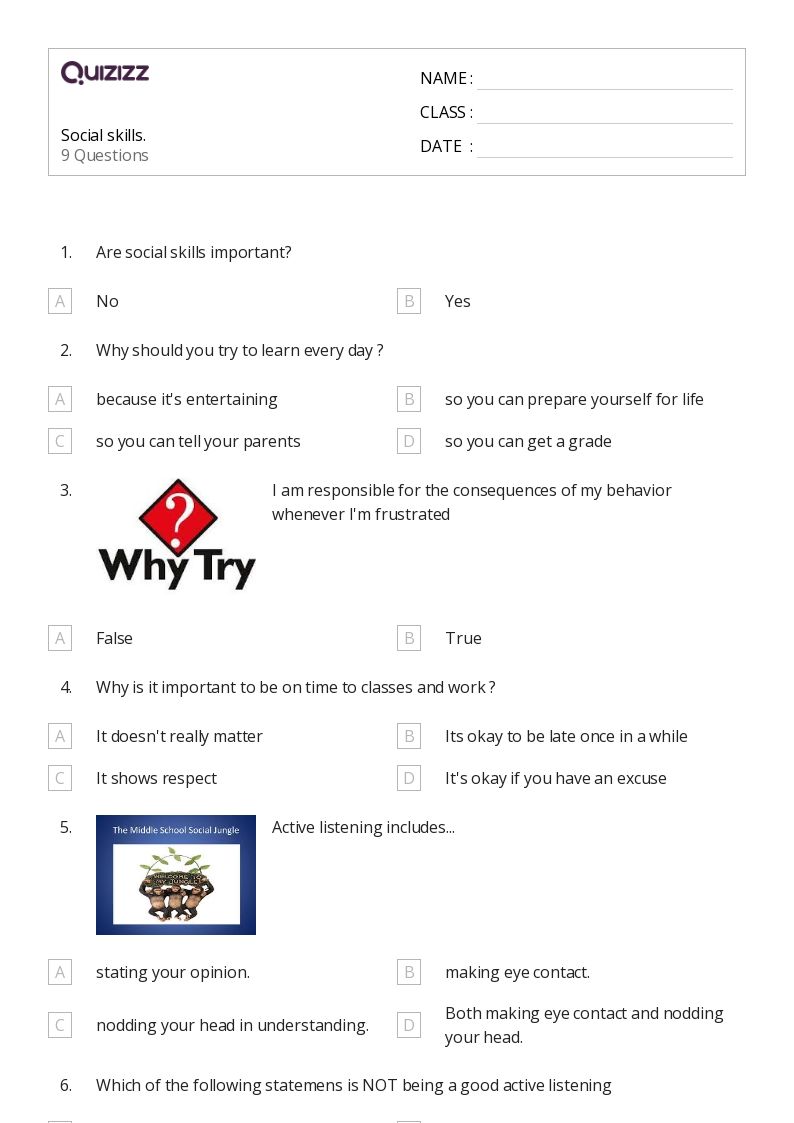 5th grade social studies worksheet printable free