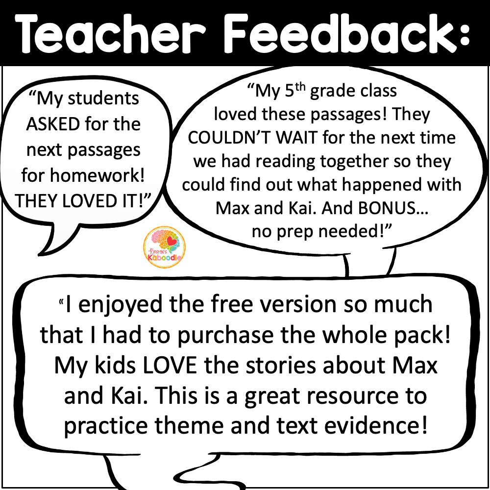 Theme Reading Passages Worksheets and Activities