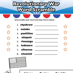 5th grade u s  history worksheet