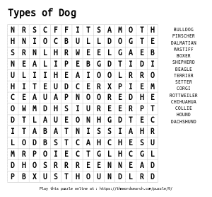 5th grade word search worksheet