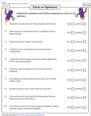 5th grade worksheet language arts