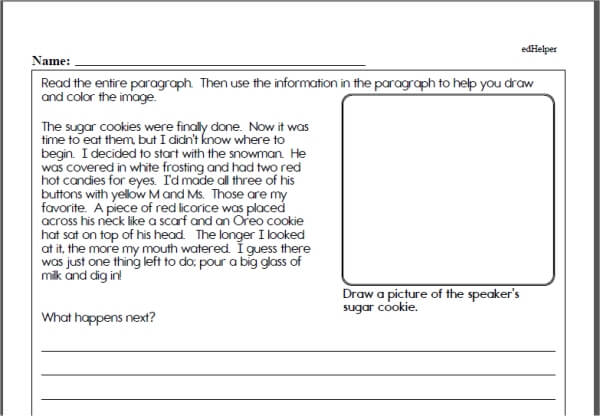 5th grade writing worksheet pdf