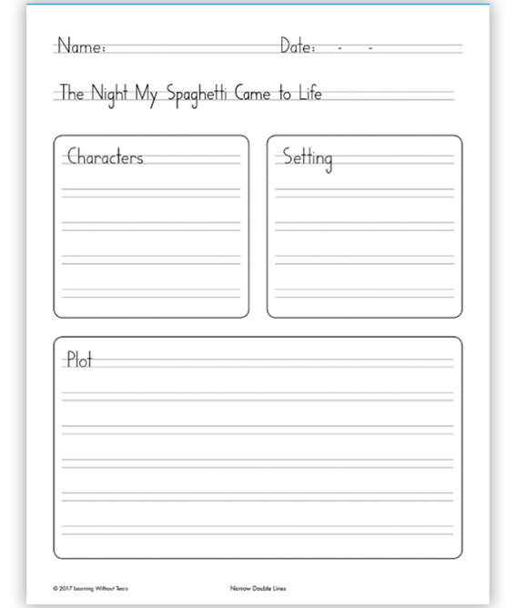 3rd, 4th &  5th Grade Handwriting Worksheets: Free 3-5 Printables