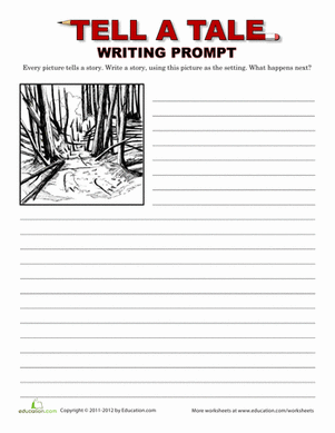 Tell a Tale! | Worksheet 