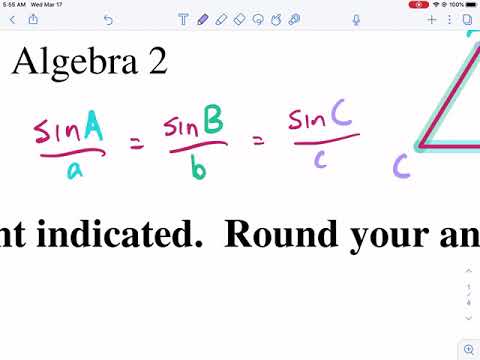 6 310501 law of sines and cosines review kuta with answers
