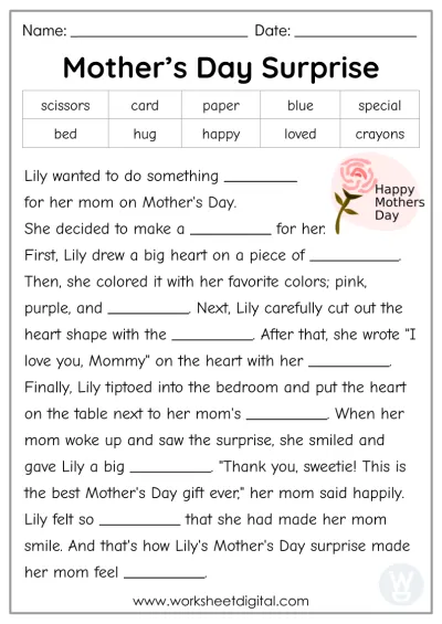6 grade language arts worksheet