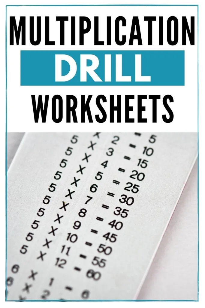 6 s multipulcation 5 min drill