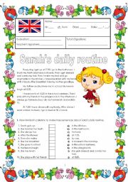 6th grade esl worksheet