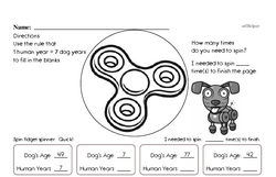 6th grade math enrichment worksheet