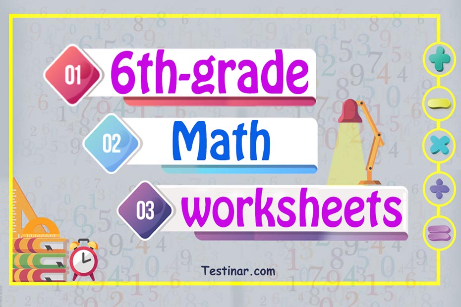 6th Grade Math Worksheets: FREE &  Printable