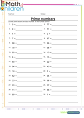 6th grade math worksheet online