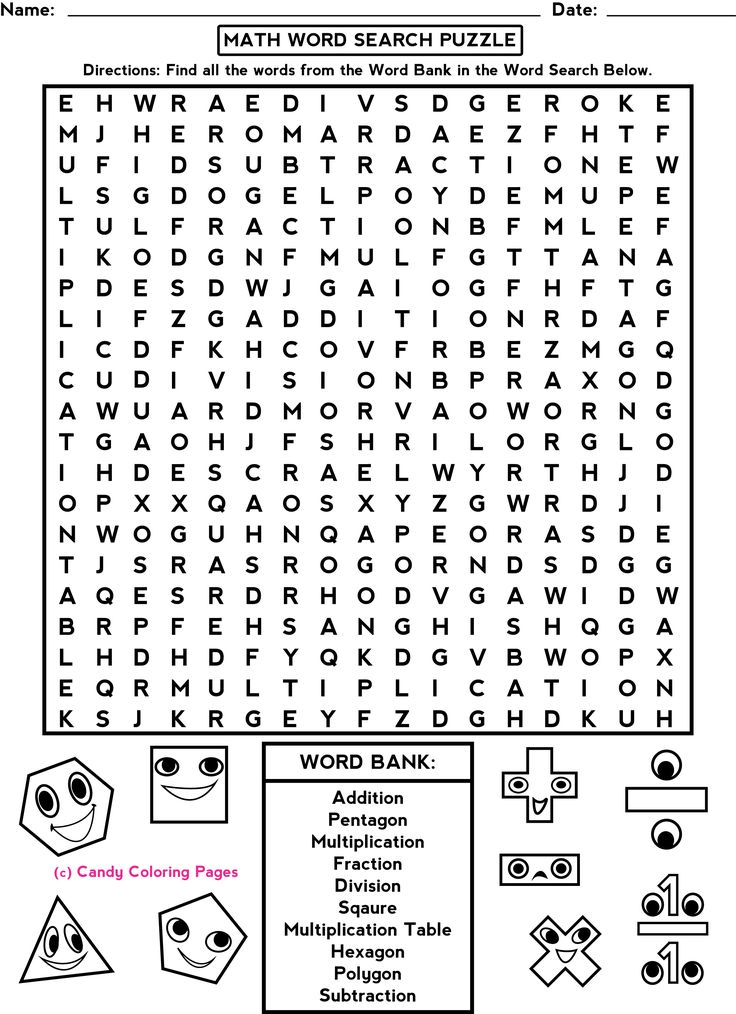 Word searches such as this one will help the students get more ...
