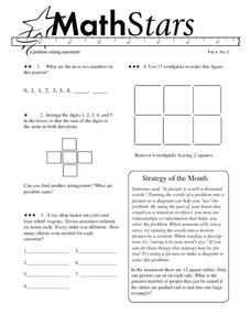 Math Stars: A Problem-Solving Newsletter Grade 6 Worksheet for 4th ...