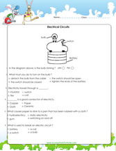 6th grade science review worksheet