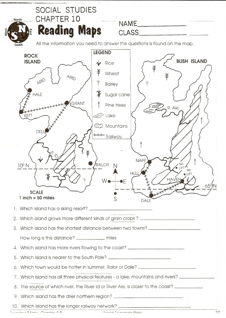 6th grade social studies printable worksheet