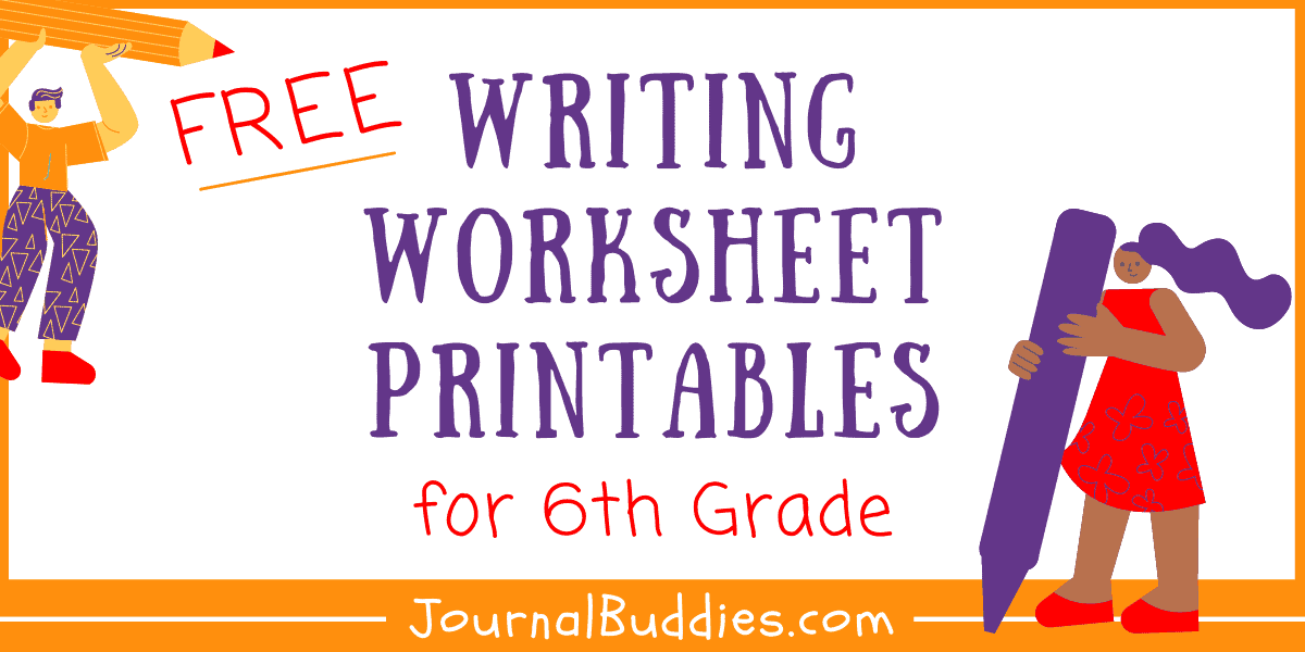 6th grade writing worksheet