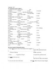 7 grade english worksheet