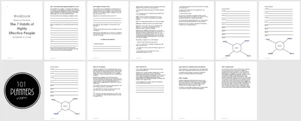 Free Collection of 7 Habits Worksheets PDF for Students - Worksheets ...