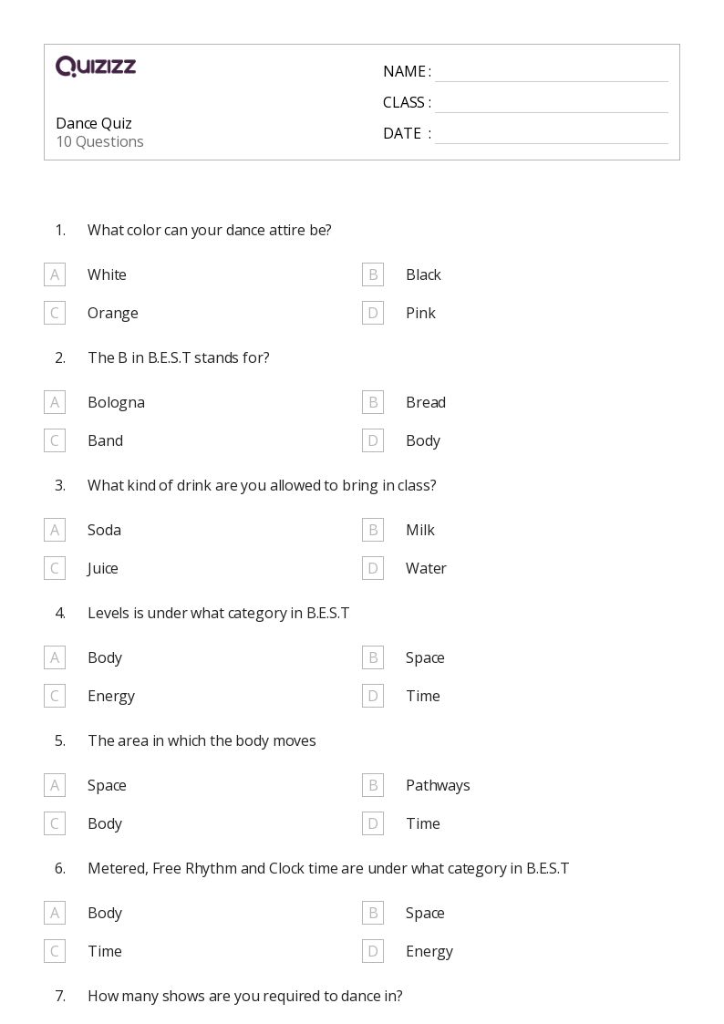 50+ Fine arts worksheets for 7th Grade on Quizizz | Free &  Printable