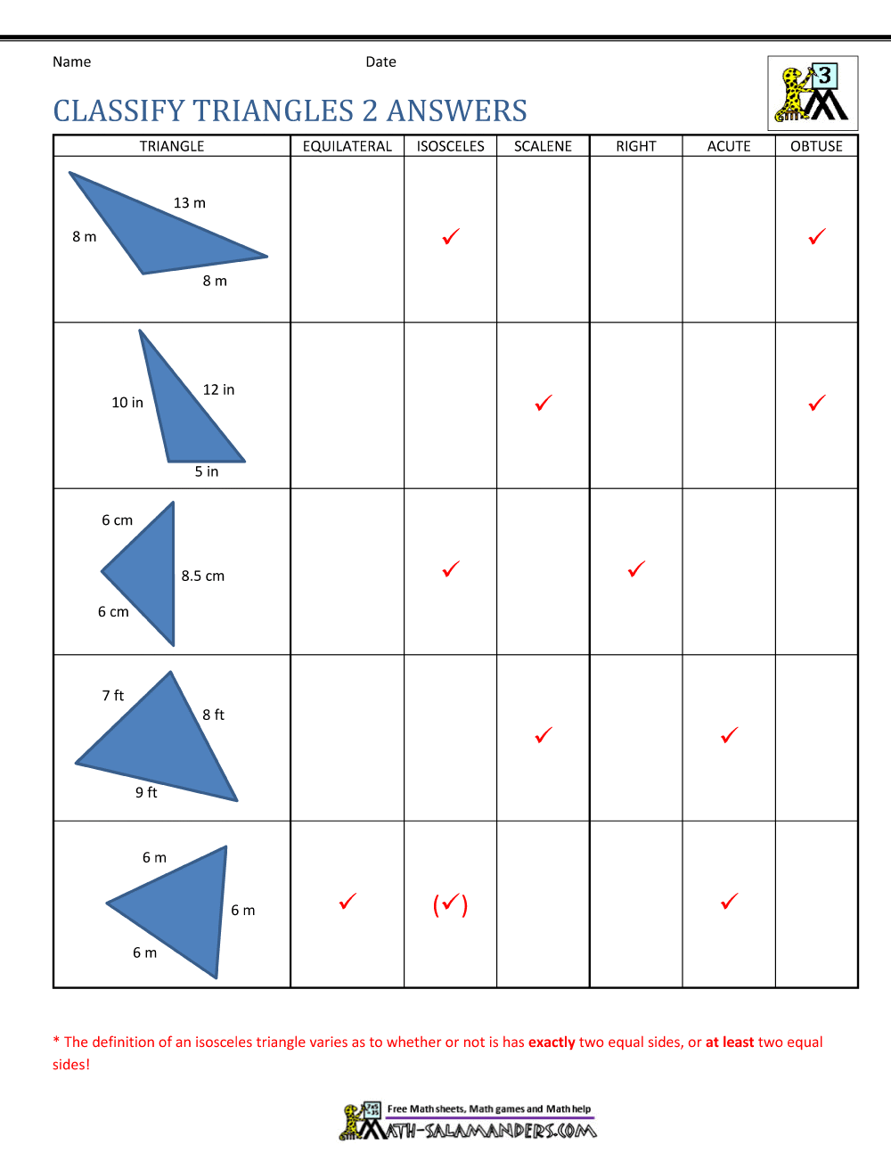 3rd Grade Geometry Worksheets Worksheets Library
