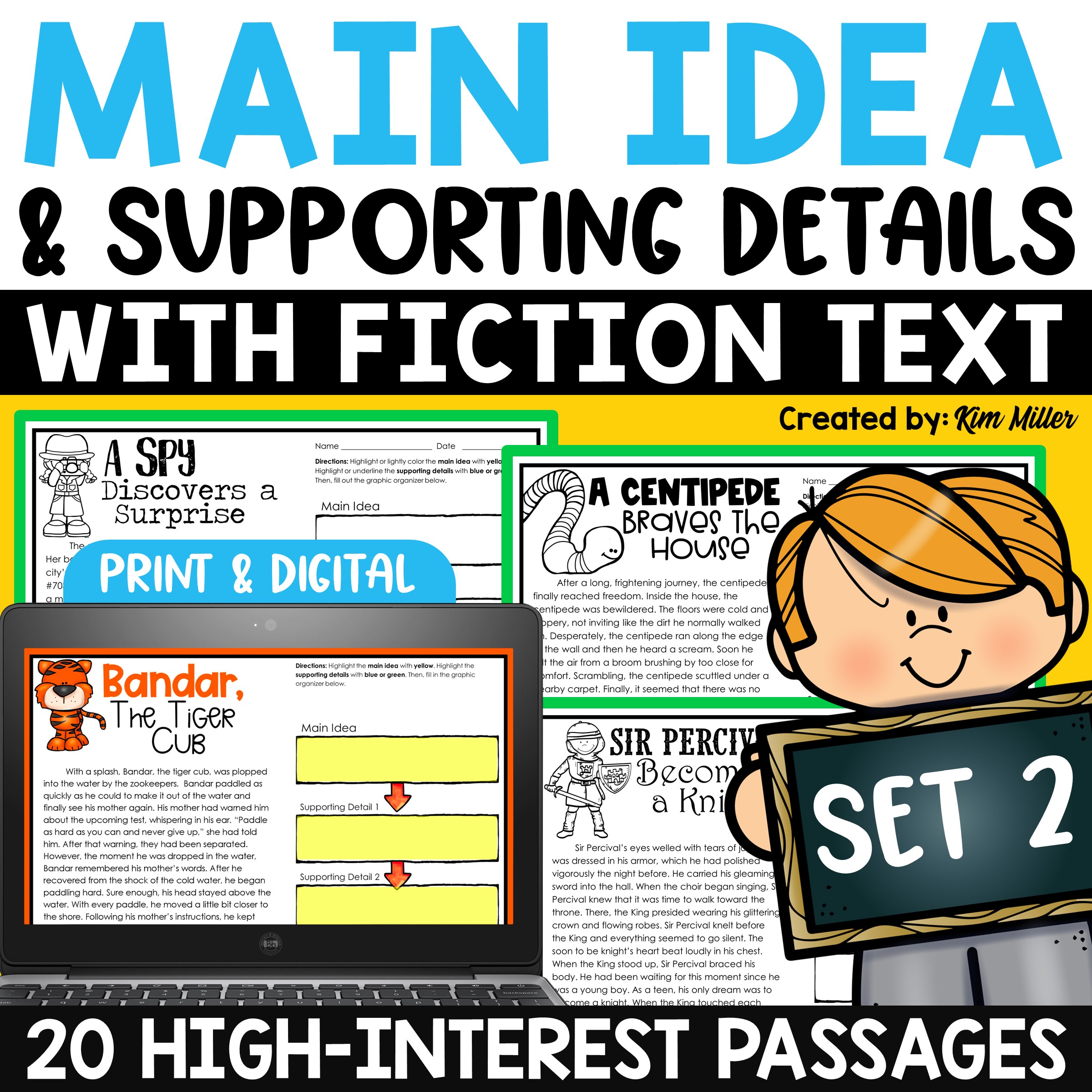 7th grade main idea worksheet