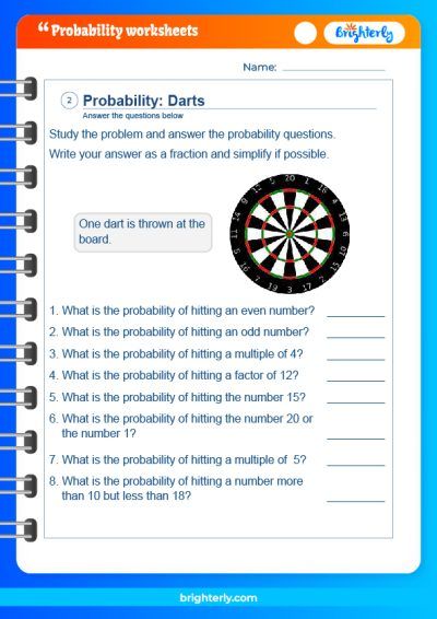 Free Printable 7th Grade Probability Worksheets [PDFs] Brighterly