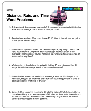 Free 7th Grade Math Worksheets—Printable w/ Answers — Mashup Math