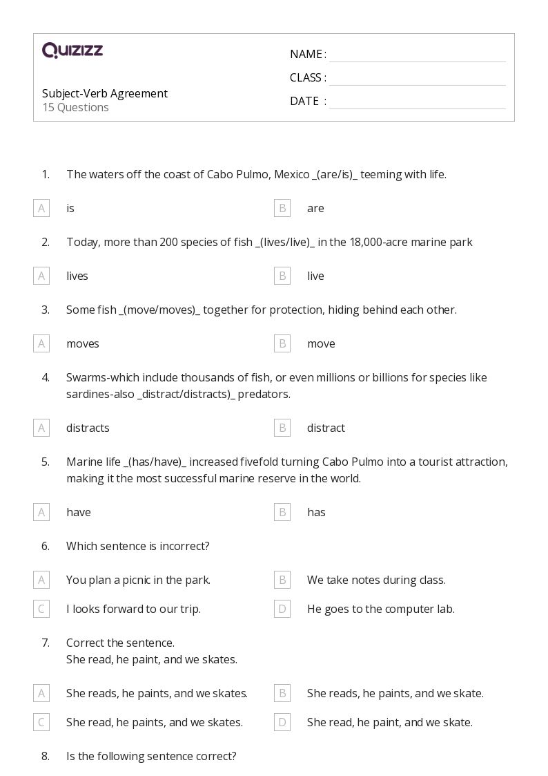 7th grade practice worksheet