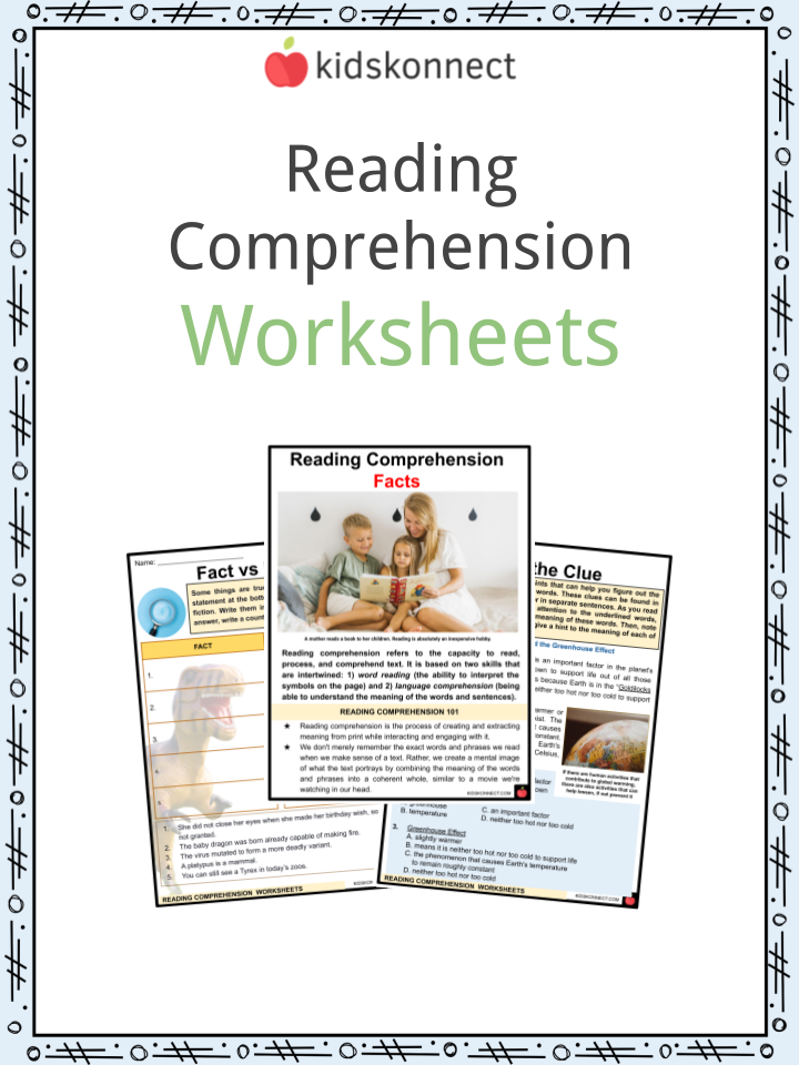 Reading Comprehension, Worksheets, and Examples | PDF Download