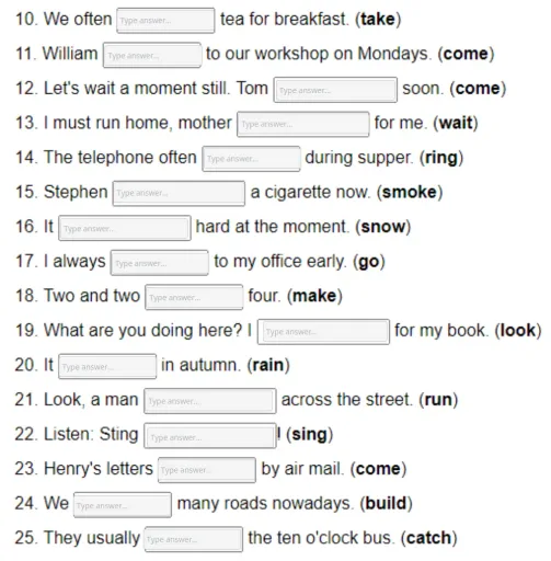 7th Grade English worksheets - Edform