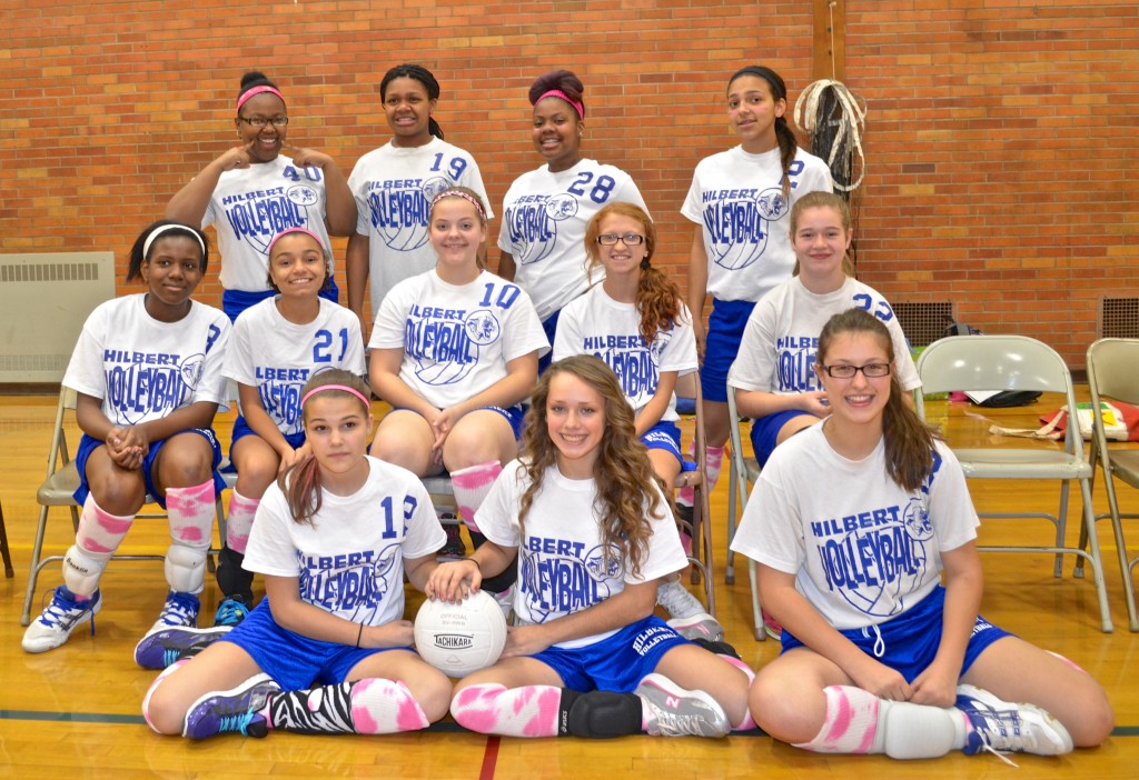 7th grade volleyball 2013