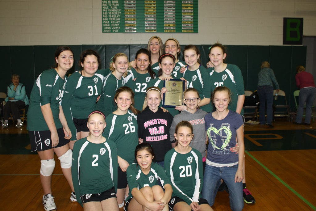 7th grade volleyball 2013