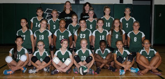 7th grade volleyball 2013