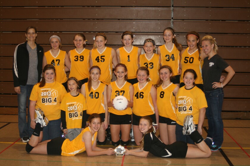 Mitchell seventh-grade volleyball team is Big 4 champs - Mitchell ...