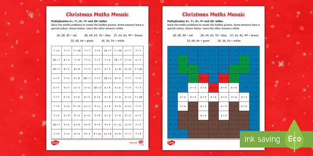 8 and 9 multiplication worksheet