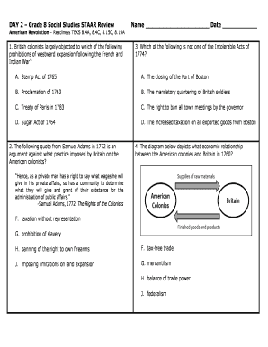 8 grade social studies worksheet