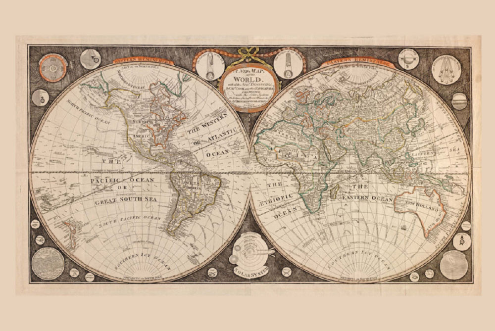 Printable World History Map