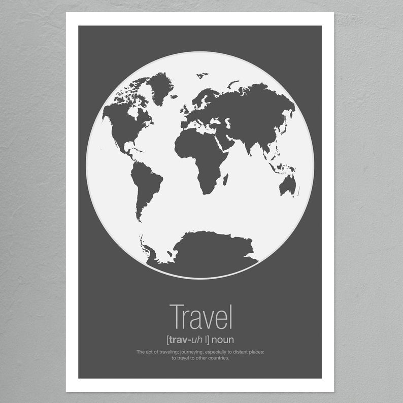 Amimal world map, PRINTABLE world map Wall Art, Educational ...
