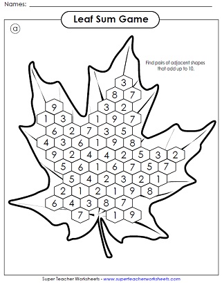 Autumn Worksheets