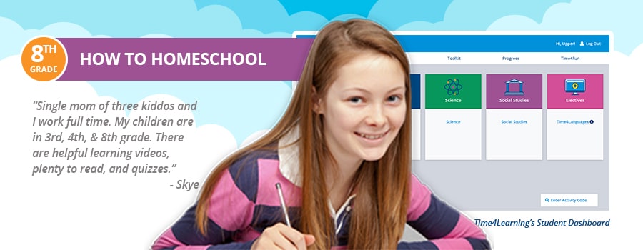 Homeschooling an Eighth Grader