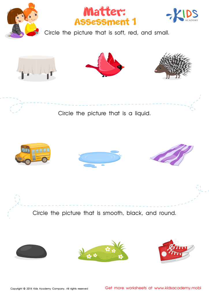 Free Critical Thinking Physical Science Worksheets for 8-Year-Olds