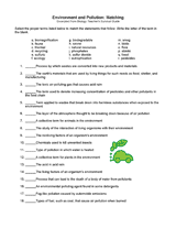 8th grade science worksheet answers