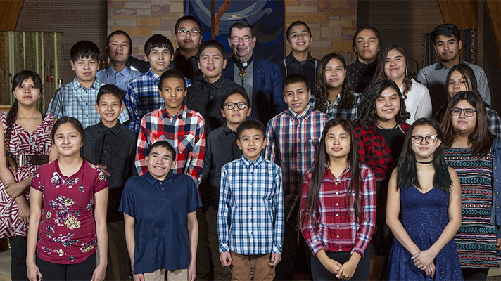 Eighth Grade Graduates - St. Josephs Indian School