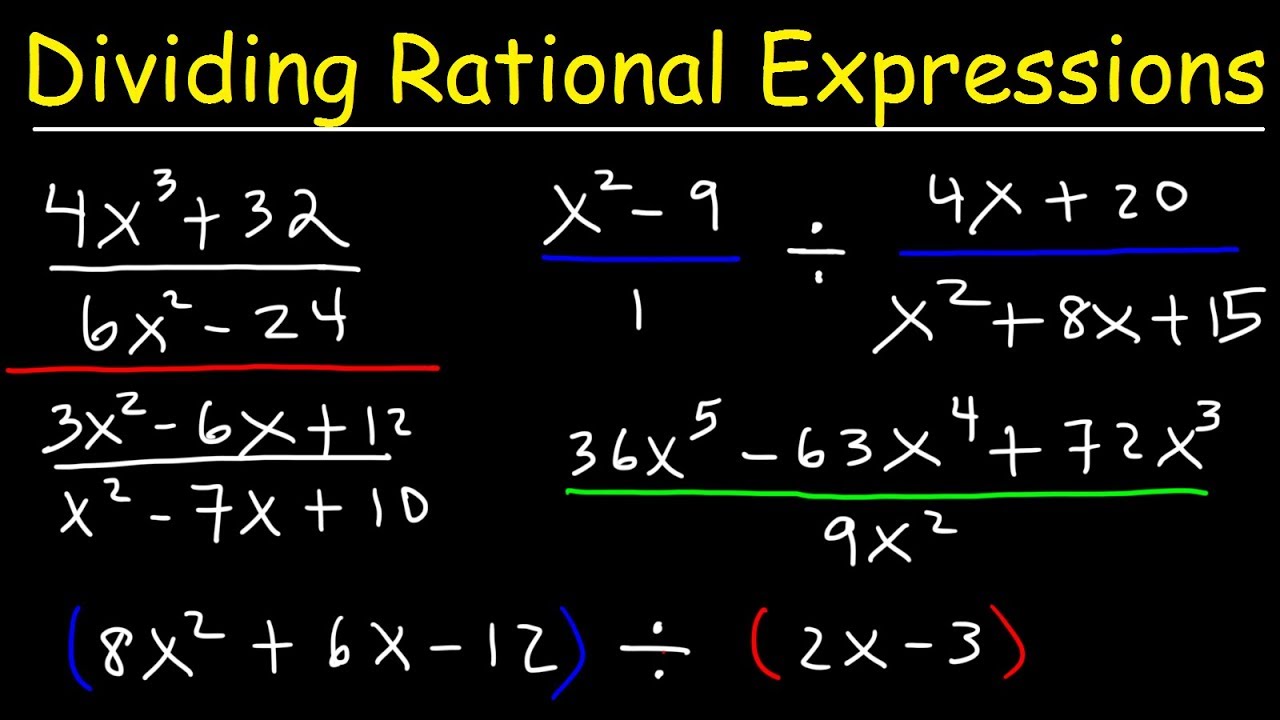 9 5 solving rational expressions worksheet