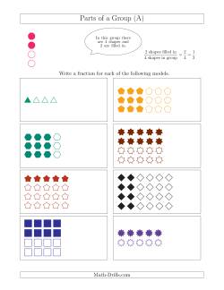 a collection of fractions worksheet