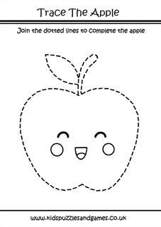 a is for apple worksheet