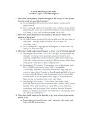 a modest proposal worksheet answers