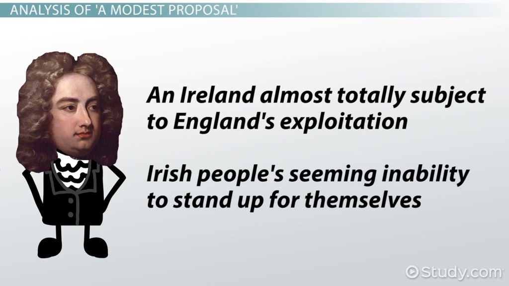 A modest proposal study guide PDF Worksheets Library