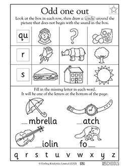 Whats the first letter? (q to z) | 1st grade, Kindergarten ...