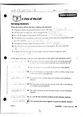 A View Of The Cell Worksheet 2 - Scanned by CamScanner Scanned by ...